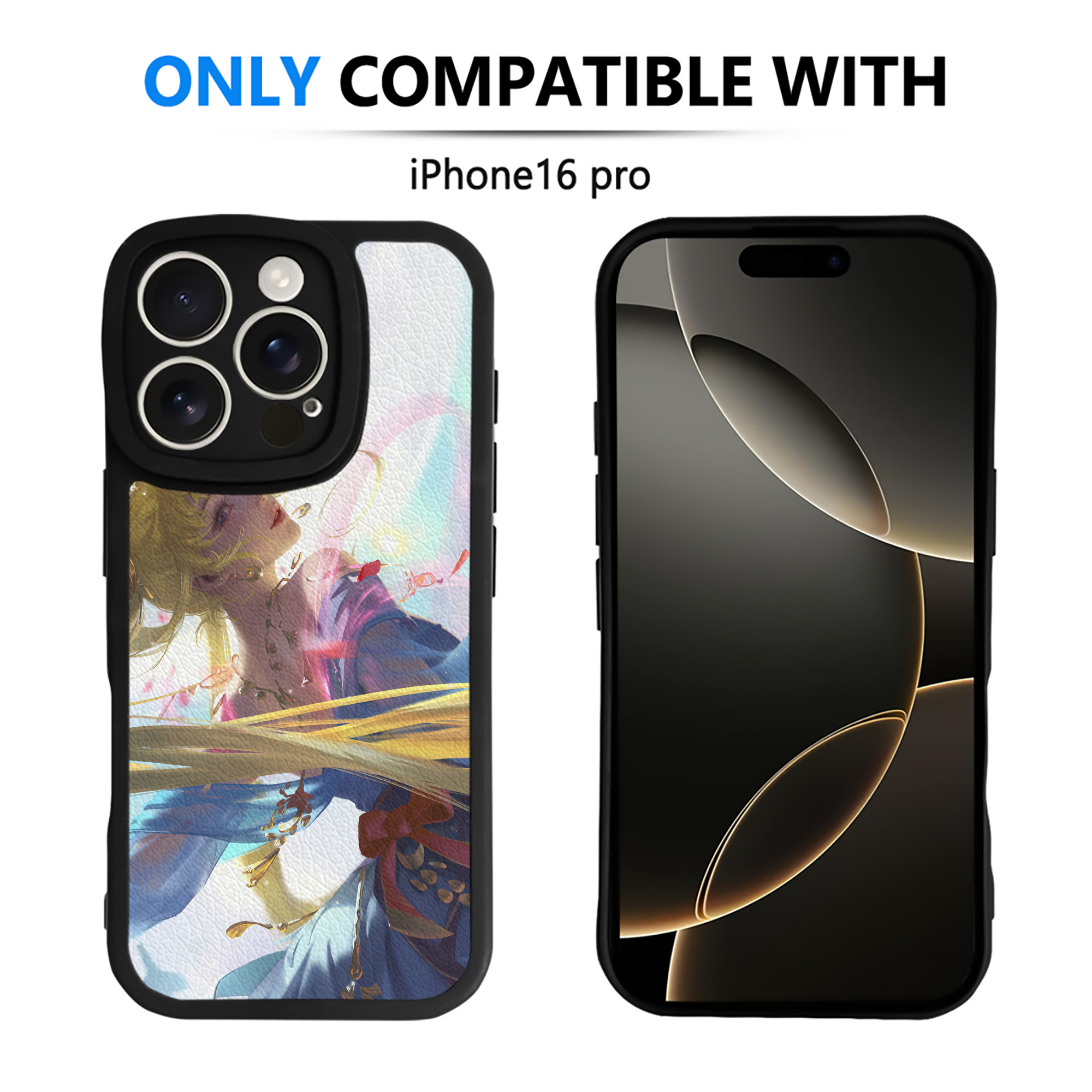 （画像用） 美少女戦士セーラームーン Sailor Moon 【iPhone 16シリーズ対応】シリコンスマホケース（レザー調） 材質：シリコン